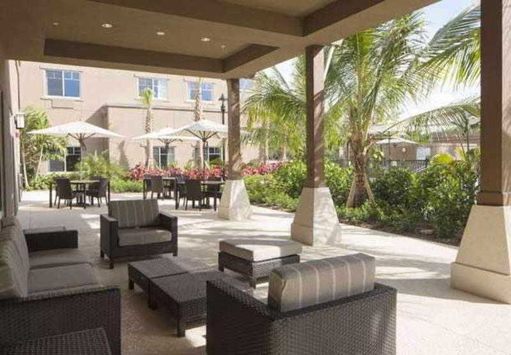 Public Area 3, Courtyard Palm Beach Jupiter, Palm Beach