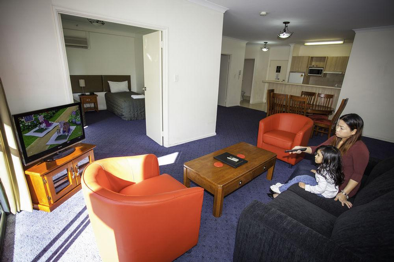 Public Area, Starwest Apartments Alderney on Hay, Perth