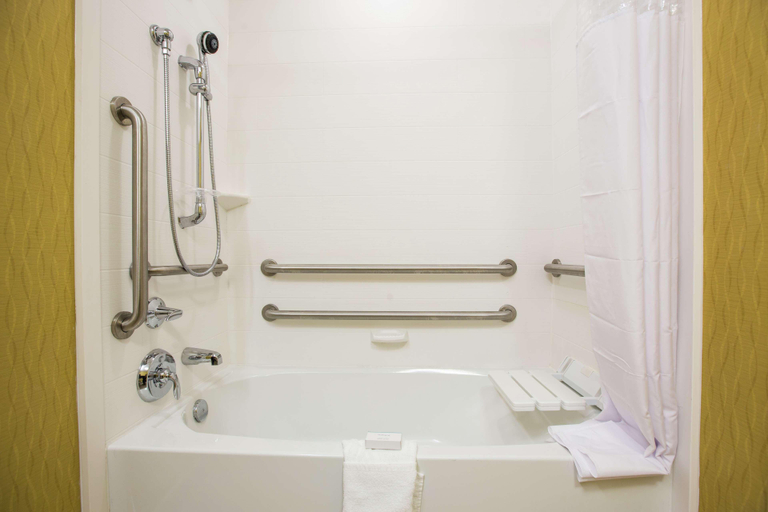 Bathroom 4, Hampton Inn & Suites Toledo/Westgate, Lucas