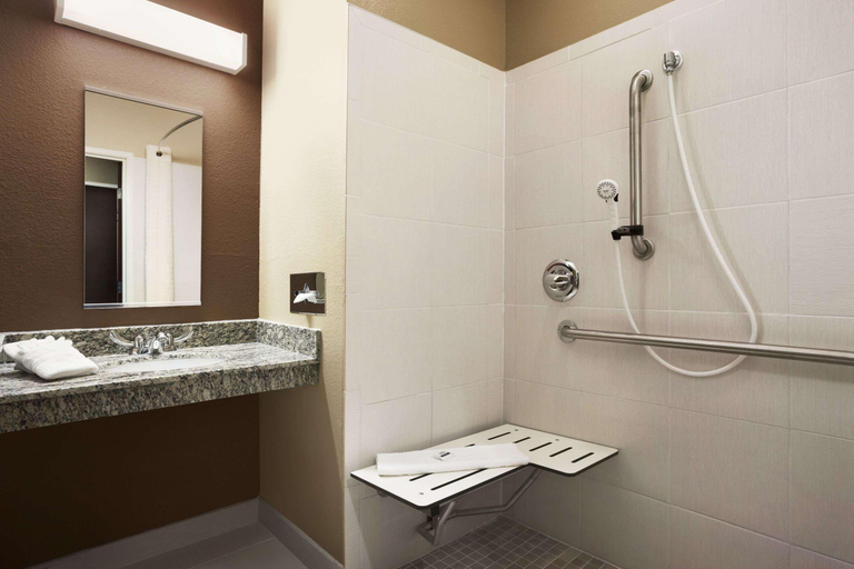 Bathroom 4, Microtel Inn & Suites By Wyndham Pecos, Reeves