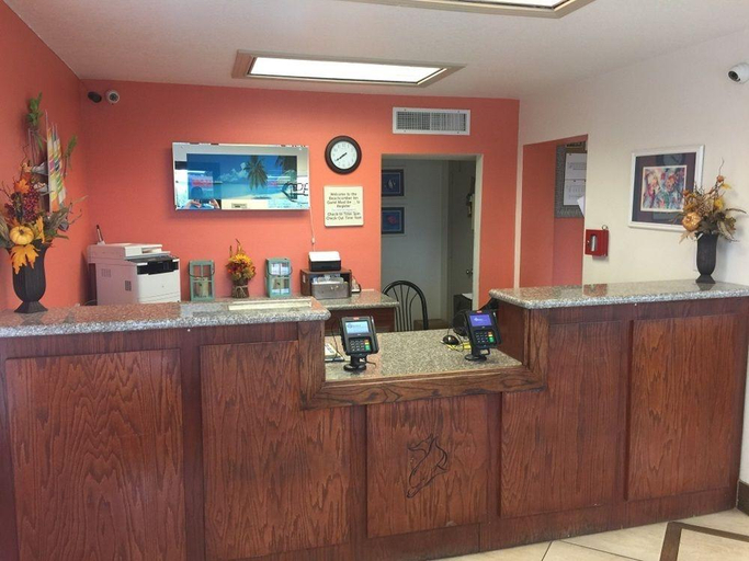 Public Area, Beachcomber Inn, Galveston