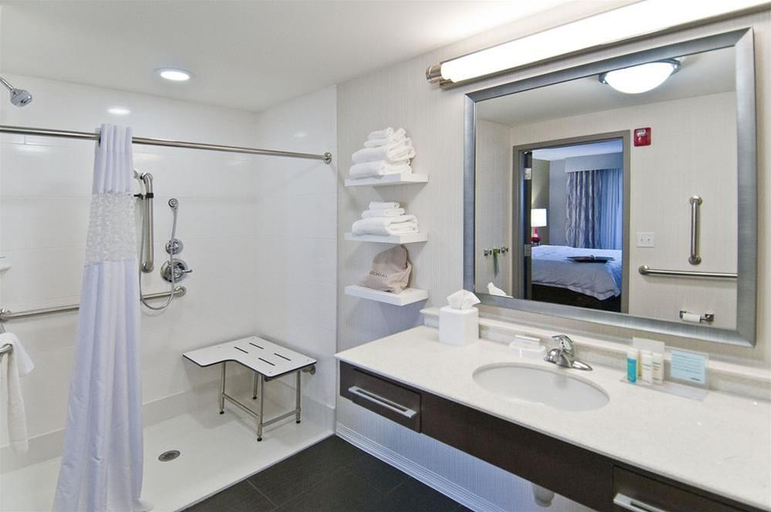Bathroom 4, Hampton Inn & Suites Pauls Valley, Garvin