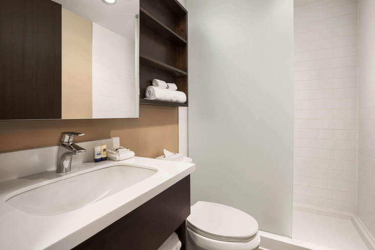 Bathroom 4, Microtel Inn & Suites by Wyndham Blackfalds Red Deer North, Division No. 8