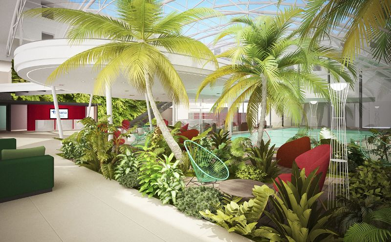 Public Area 5, Hotel Oceania Paris Roissy CDG, Seine-et-Marne