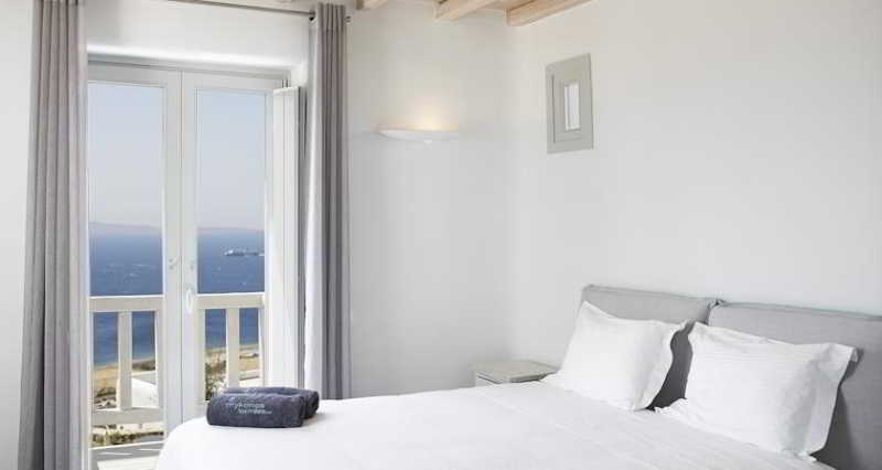 Bedroom 3, Ammos Villas In Houlakia, South Aegean