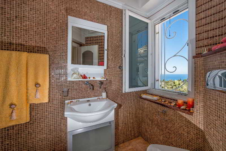 Bathroom 5, Frido Luxury Villa with Jacuzzi, Ionian Islands