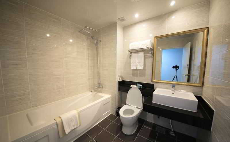 Bathroom 4, Jeju Aria Hotel, Seogwipo