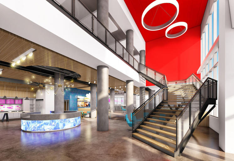 Public Area 2, Aloft by Marriott Boston Seaport District, Boston