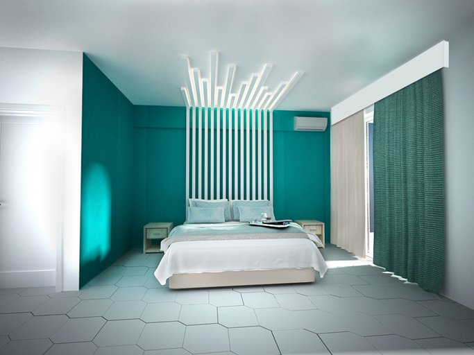 Bedroom, Gaia in Style - Adults Only, South Aegean