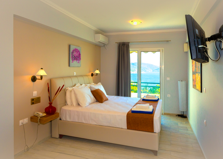 Bedroom 3, Aliki Hotel, Ionian Islands