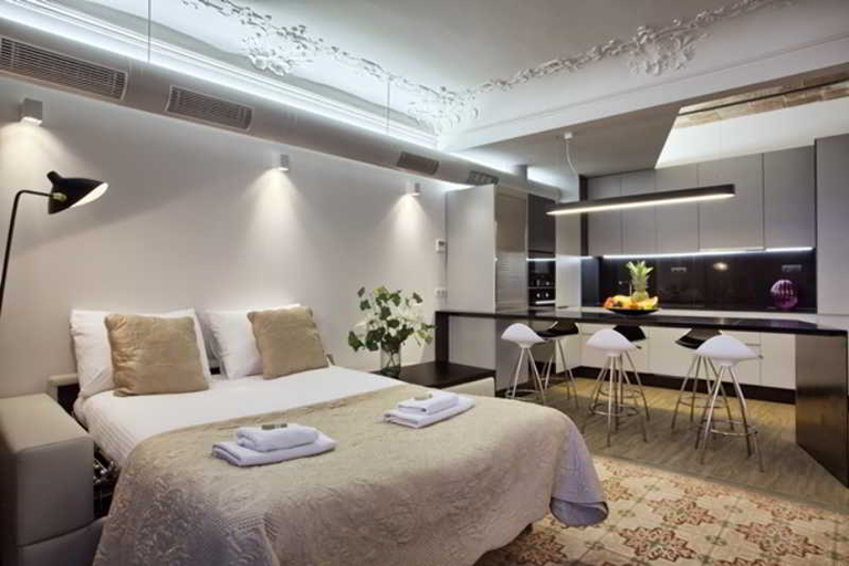 Bedroom 2, SSG Portaferrissa Apartments, Barcelona
