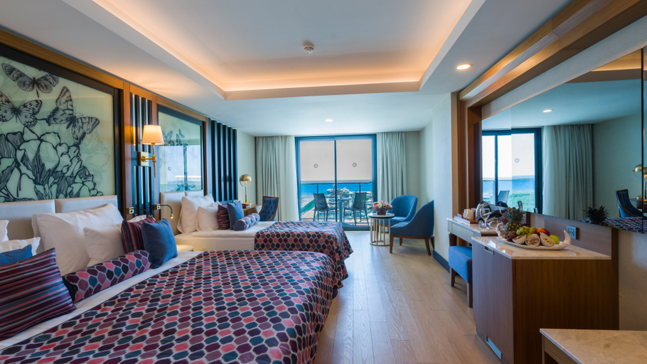 Bedroom, Adalya Elite Hotel, Antalya