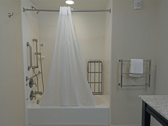 Bathroom 4, Hampton Inn & Suites Robbinsville, Mercer