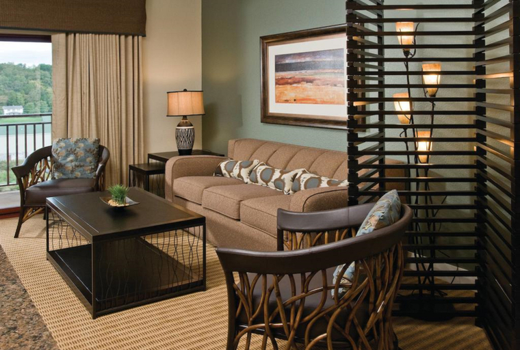 Bedroom 3, Club Wyndham Great Smokies Lodge, Sevier
