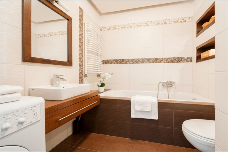 Bathroom, P&O Apartments Arkadia 4, Warsaw