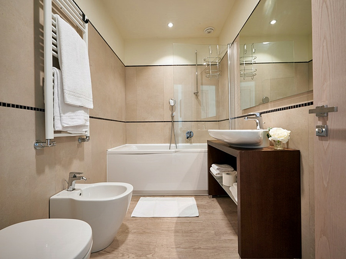 Bathroom 5, Forte16 Apartments View & Spa, Florence