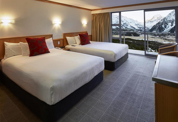 Bedroom 3, Hermitage Aoraki Mount Cook, Mackenzie