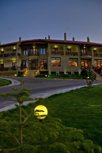 Public Area, Melegos Inn Hotel, Central Greece