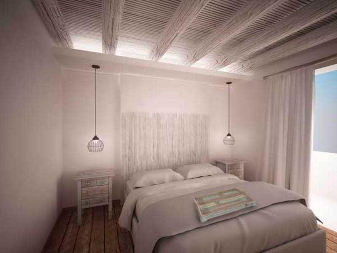 Bedroom, Paradise Design Apartments, South Aegean