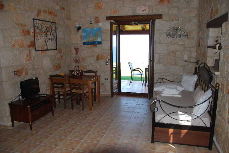 Bedroom 3, Kavos Psarou Villas, Ionian Islands