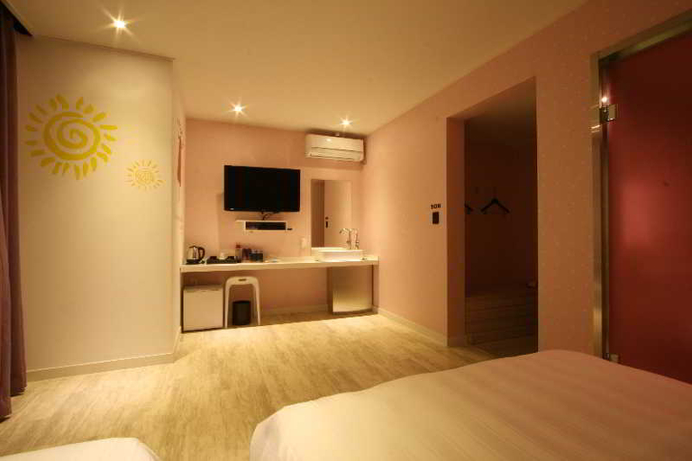 Bedroom 3, At Noon Hotel in Jeju, Jeju