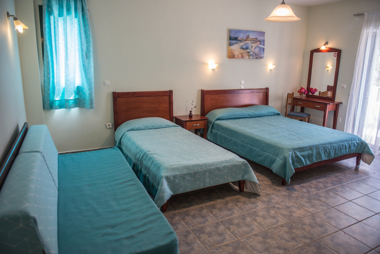 Bedroom 3, Hotel Odyssion, Ionian Islands
