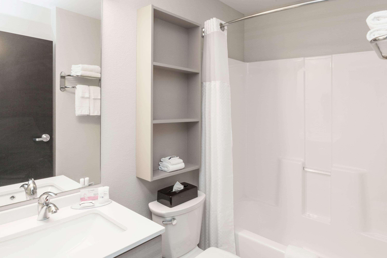 Bathroom 4, Microtel Inn & Suites By Wyndham West Fargo Near, Cass