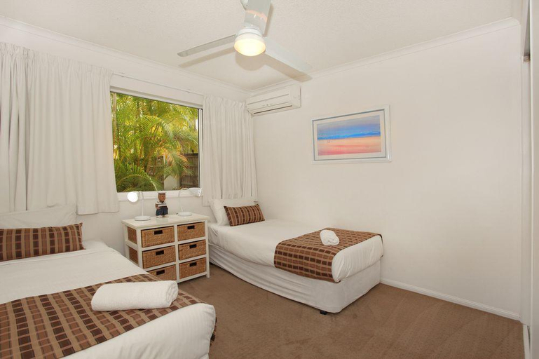 Bedroom 3, Dockside Holiday Apartments, Maroochy - Mooloolaba
