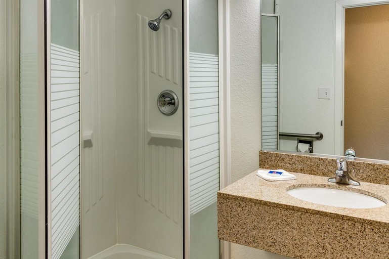 Bathroom, Motel 6 Spokane, WA – West, Spokane