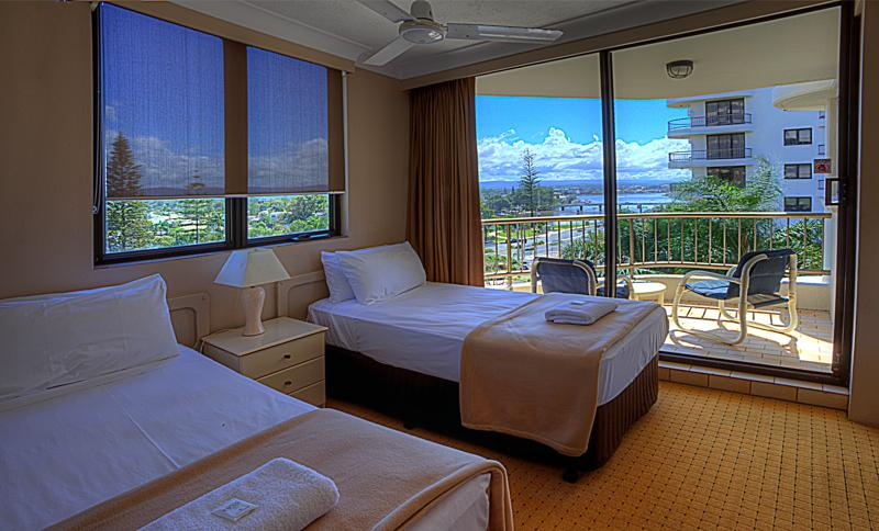 Bedroom 5, Aristocrat Apartments, Gold Coast