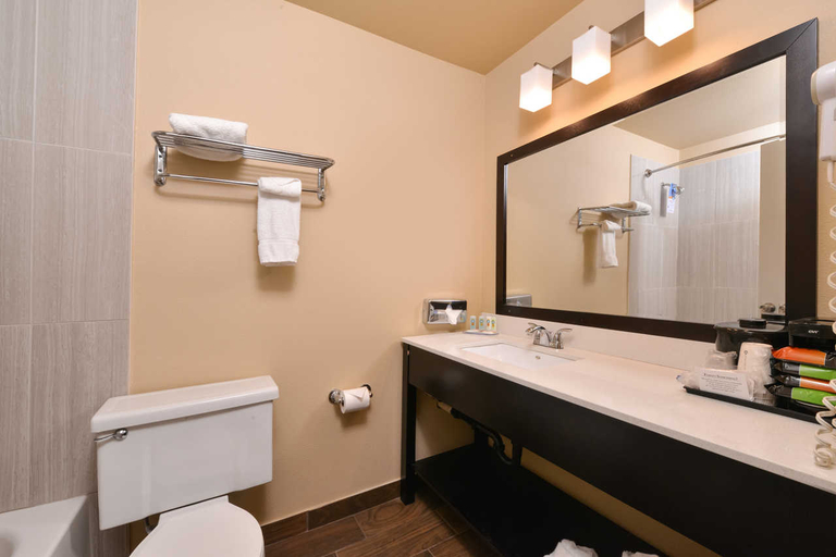 Bathroom, Quality Inn Hotel - Kent Seattle, King