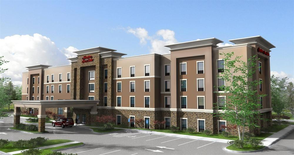 Exterior & Views 2, Hampton Inn & Suites Mason City, Cerro Gordo