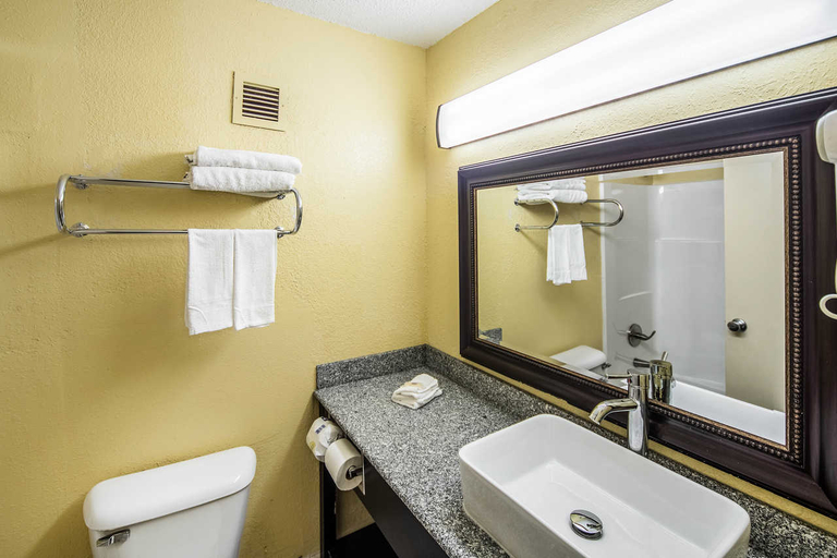 Bathroom 4, Suburban Extended Stay Hotel Fort Wayne, Allen