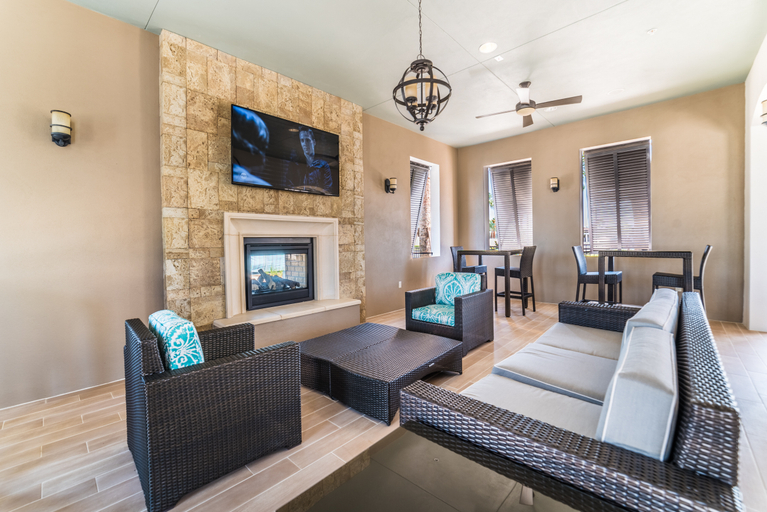 Bedroom, Windsor at Westside Resort Homes, Osceola