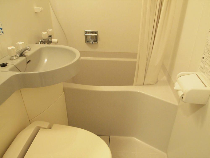 Bathroom 4, Hotel Green Mark, Sendai