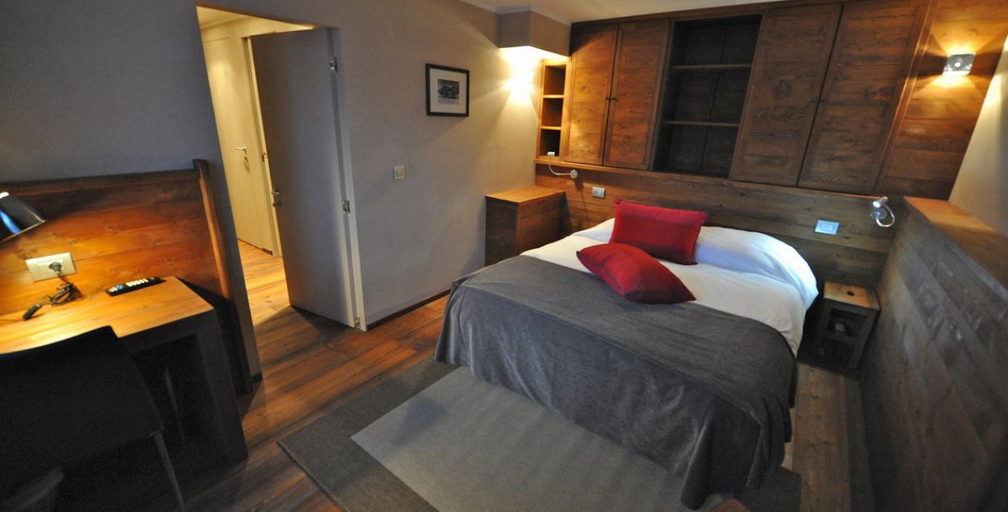 Bedroom, Hotel Des 3 Vallees Val Thorens, Savoie