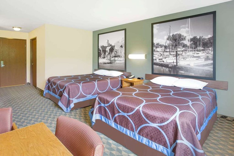 Bedroom 5, Super 8 by Wyndham Darlington, Lafayette