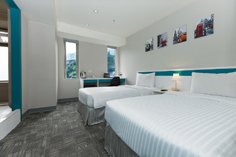 Bedroom, 9Ine Hotel, Taipei City