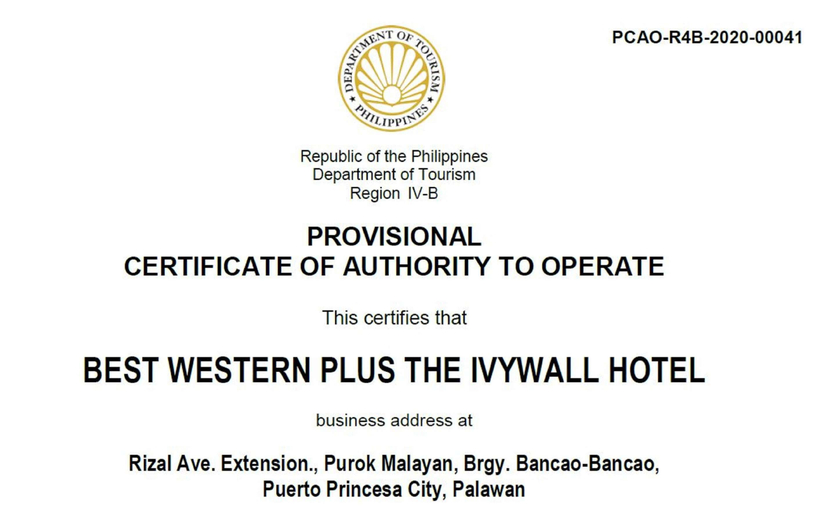 Best Western Plus The Ivywall Hotel, Puerto Princesa City