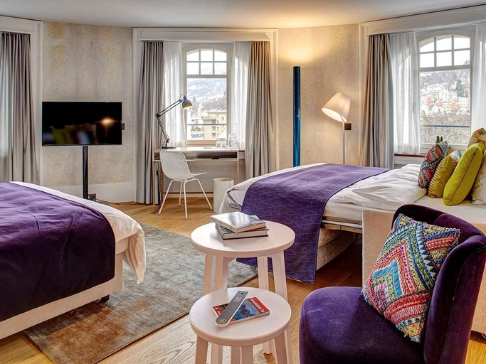 Bedroom 3, Hotel Restaurant Anker Luzern, Luzern