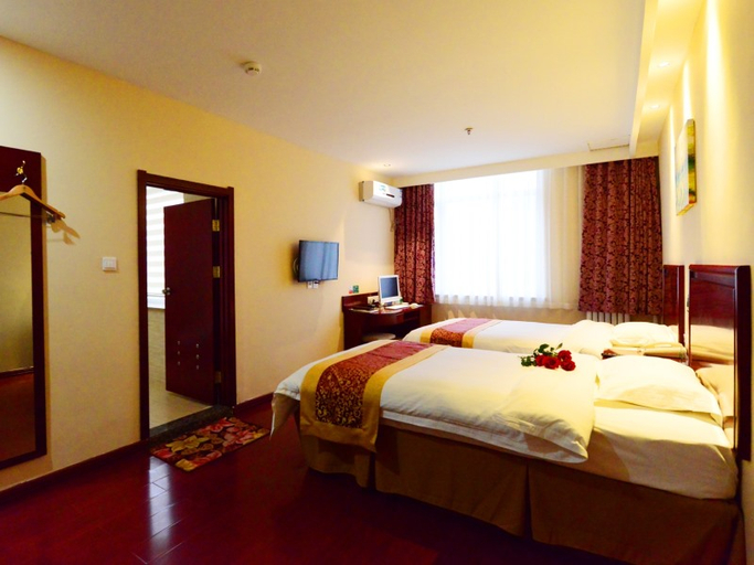 Bedroom 3, GreenTree Inn Yantai Penglai Pavilion Beiguan, Yantai