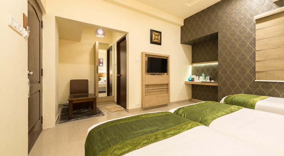 Bedroom 2, Treebo Nestlay Casa, Egmore, Chennai, Chennai
