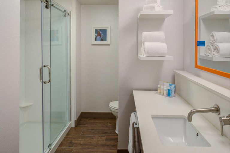 Bathroom 4, Hampton Inn & Suites Wixom, Oakland