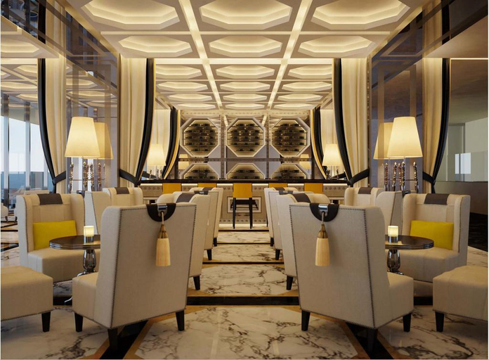Public Area 4, Royal M Hotel Abu Dhabi by Gewan, Abu Dhabi City