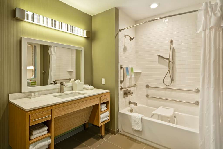 Bathroom 4, Home2 Suites by Hilton Dallas Downtown Baylor Scot, Dallas