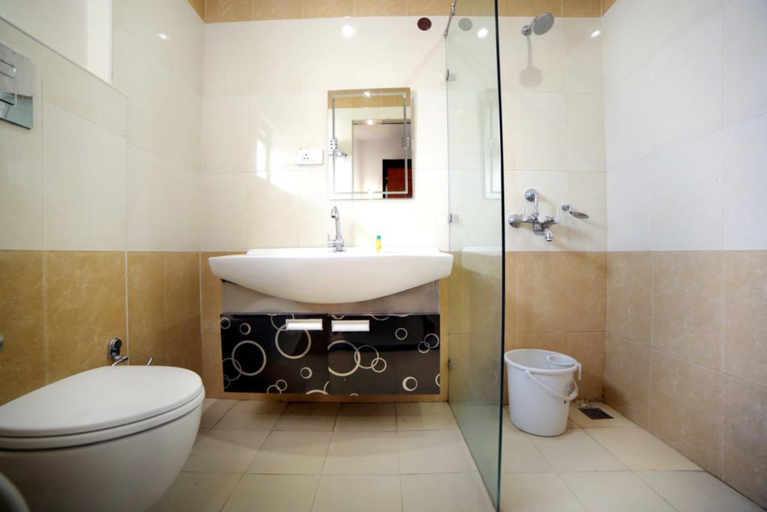 Bathroom 4, FabHotel Prime Prowell Crown - Nr TCS Deccan Park, Hitech City, Hyderabad