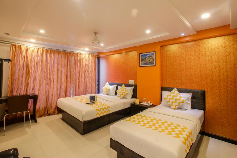 Bedroom 3, FabHotel Panchvati Residency Andheri West, Mumbai Suburban