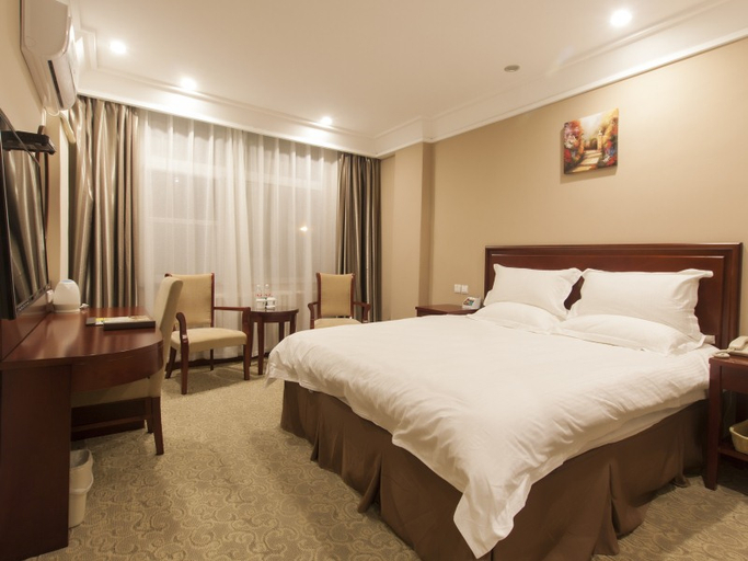 Bedroom 3, GreenTree Inn Henan Puyang Pushang Huanghe Road Bu, Puyang