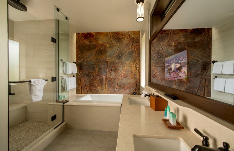 Bathroom, Copper Creek Villas At Disney's Wilderness Lodge, Orange