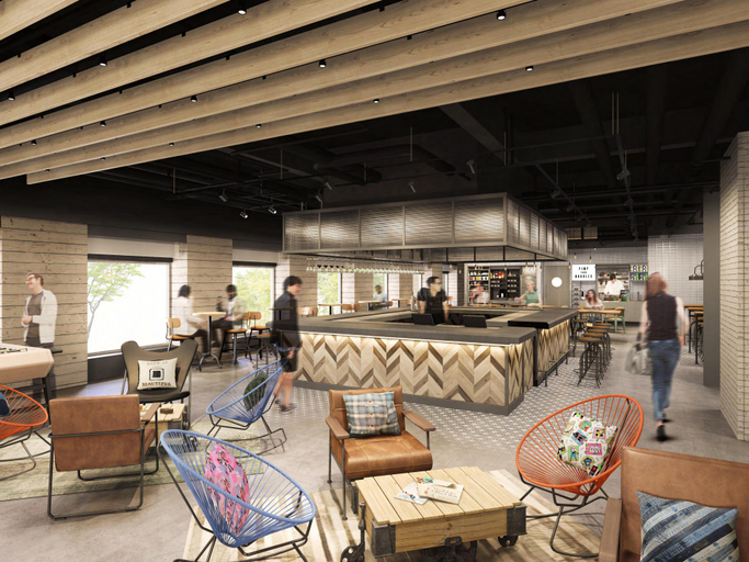 Public Area 4, Moxy Tokyo Kinshicho, Sumida